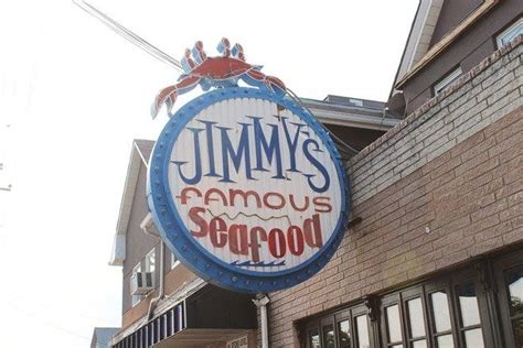 Jimmy's seafood baltimore maryland - Specialties: Baltimore's best seafood since 1974 Established in 1974. It all started with one man's hard work... Jimmy's Famous seafood was founded in 1974 by Demetrios "Jimmy" Minadakis, a greek immigrant from the island of Karpathos. After purchasing the land, Jimmy and some of his friends and family proceeded to build a bar with their bare hands. Soon after, Jimmy would add a carry-out and ... 